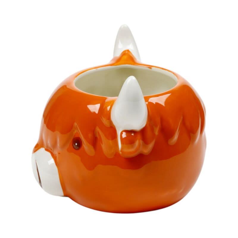 Highland Coo Cow Head Ceramic Shaped Mug MUG383
