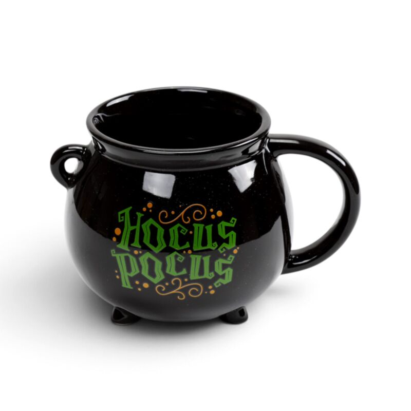 Hocus Pocus Black Cauldron Ceramic Shaped Mug MUG409