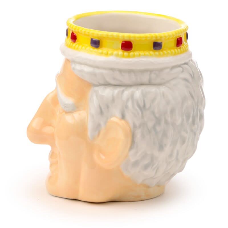 King Charles III Ceramic Head Shaped Mug MUG432
