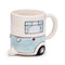 Home Is Where You Park It Caravan Ceramic Shaped Mug MUG439