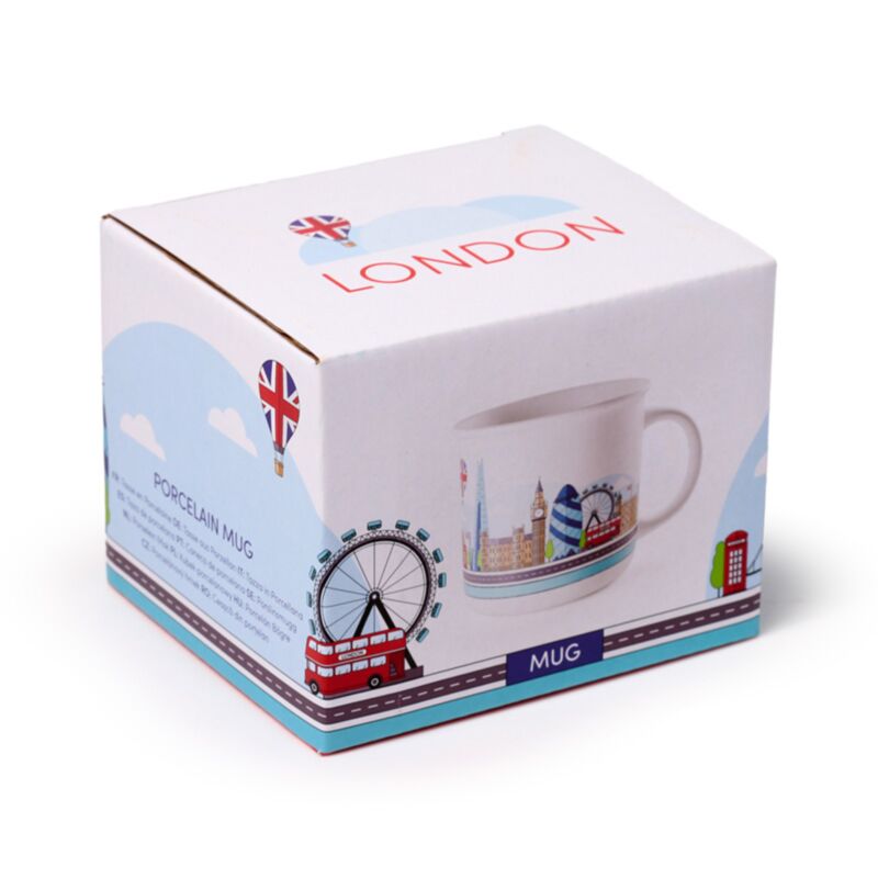 London Icons Fine-Rimmed Porcelain Mug MUG446