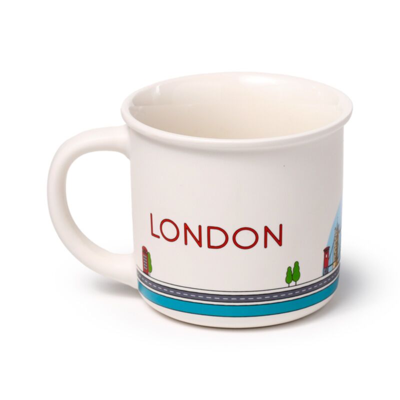 London Icons Fine-Rimmed Porcelain Mug MUG446