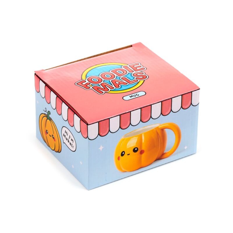 Pumpkin Foodiemals Ceramic Shaped Mug MUG459