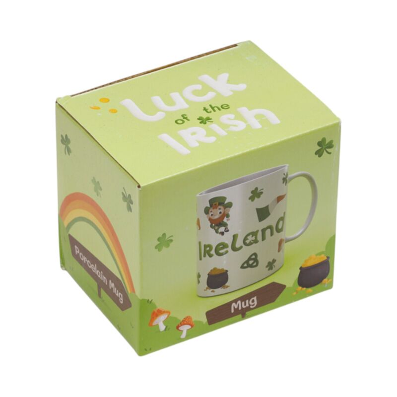 Luck of the Irish Ireland Porcelain Mug MUG464