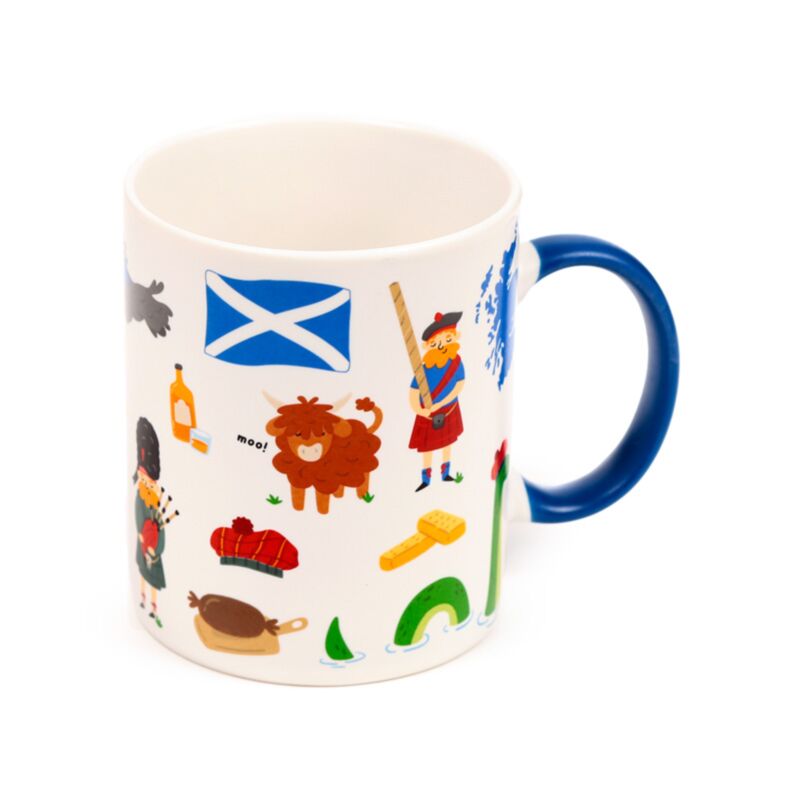 Scotland Souvenir Porcelain Mug MUG473