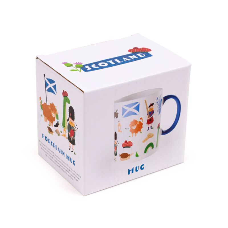 Scotland Souvenir Porcelain Mug MUG473