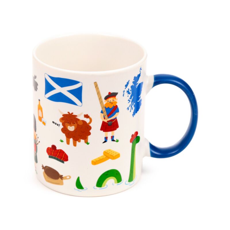 Scotland Souvenir Porcelain Mug MUG473