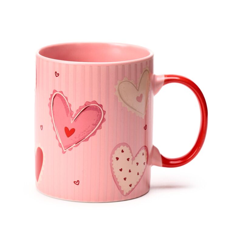Amore Hearts Porcelain Mug MUG494