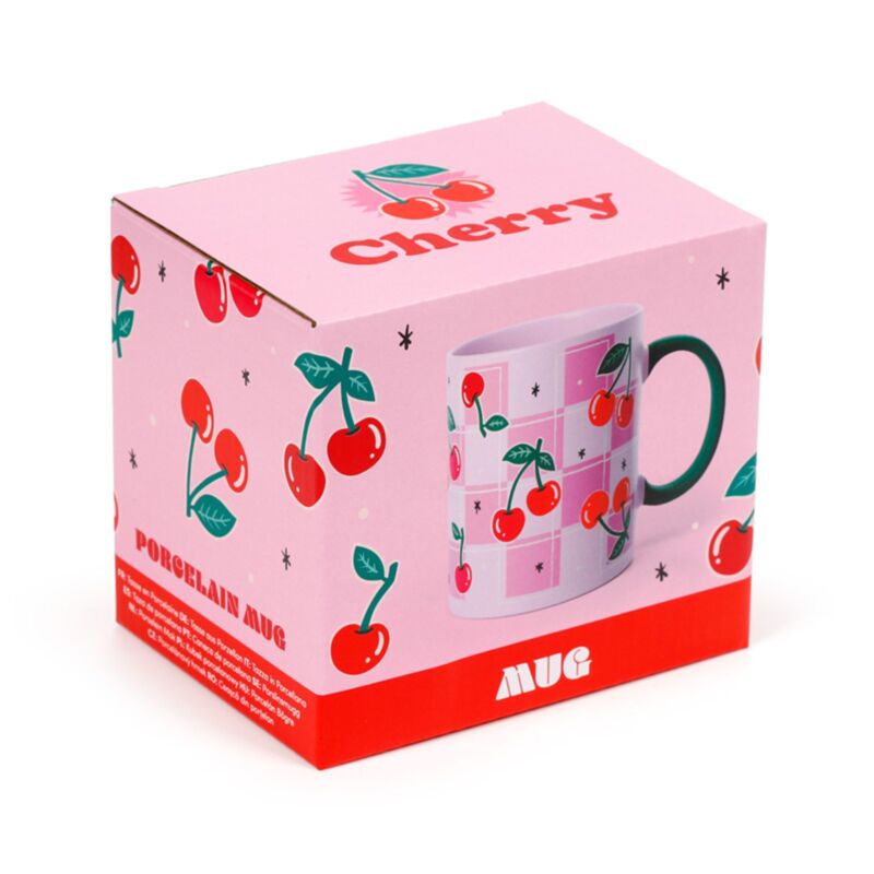 Cherry Porcelain Mug MUG995