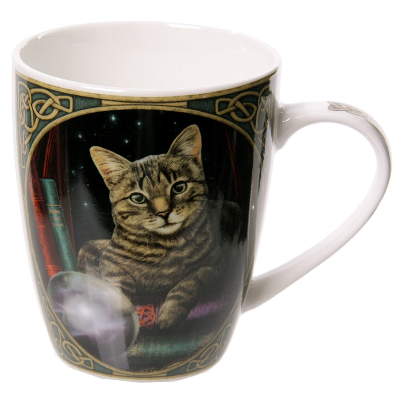 Lisa Parker Fortune Teller Cat Porcelain Mug MULP24