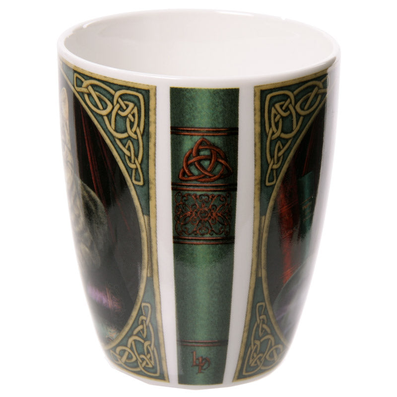 Lisa Parker Fortune Teller Cat Porcelain Mug MULP24