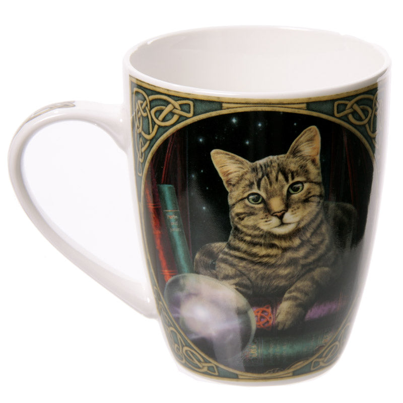 Lisa Parker Fortune Teller Cat Porcelain Mug MULP24