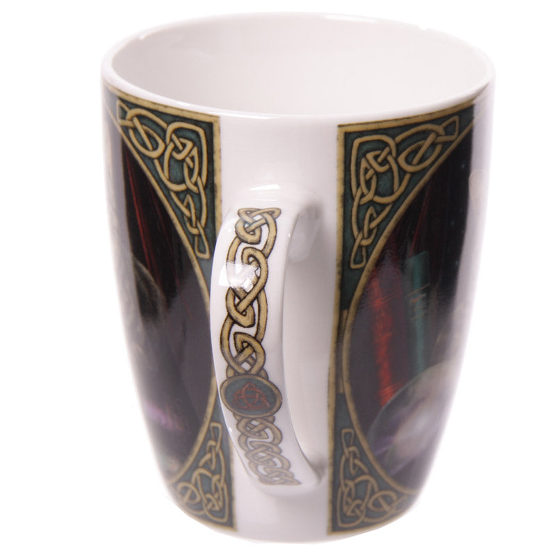 Lisa Parker Fortune Teller Cat Porcelain Mug MULP24