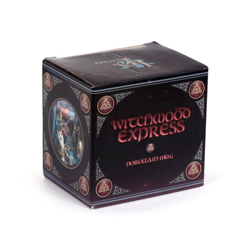 Lisa Parker Witchwood Express Cats Porcelain Mug MULP59
