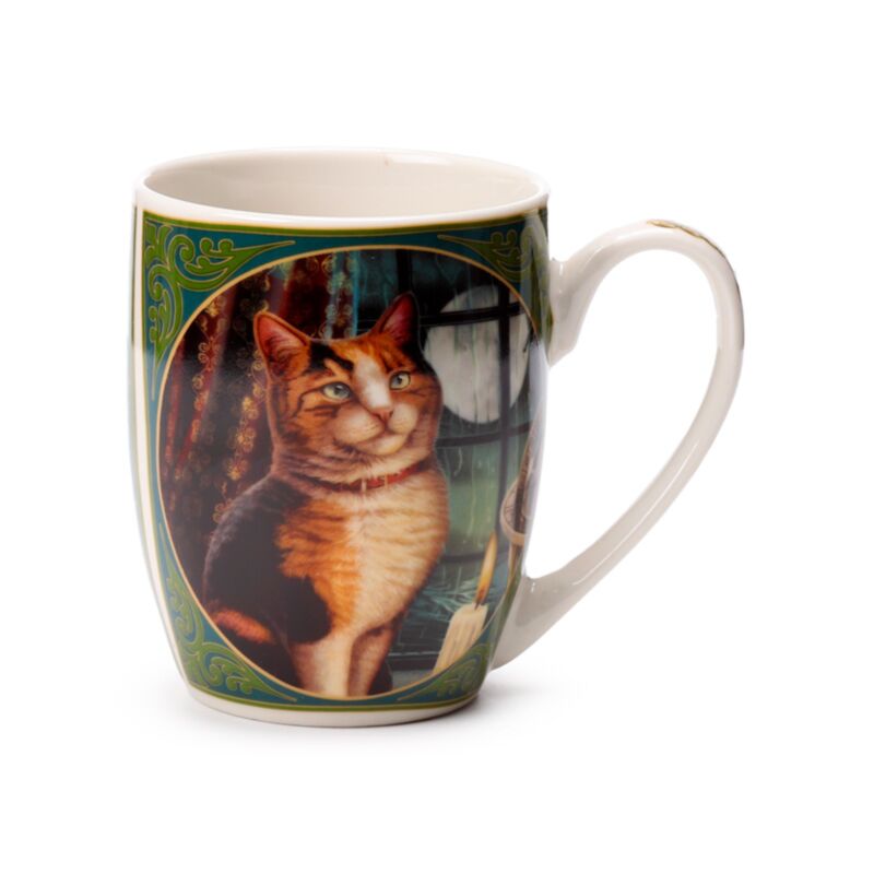 Lisa Parker Adventure Awaits Cat Porcelain Mug MULP64
