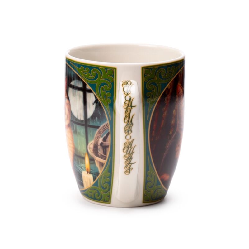 Lisa Parker Adventure Awaits Cat Porcelain Mug MULP64
