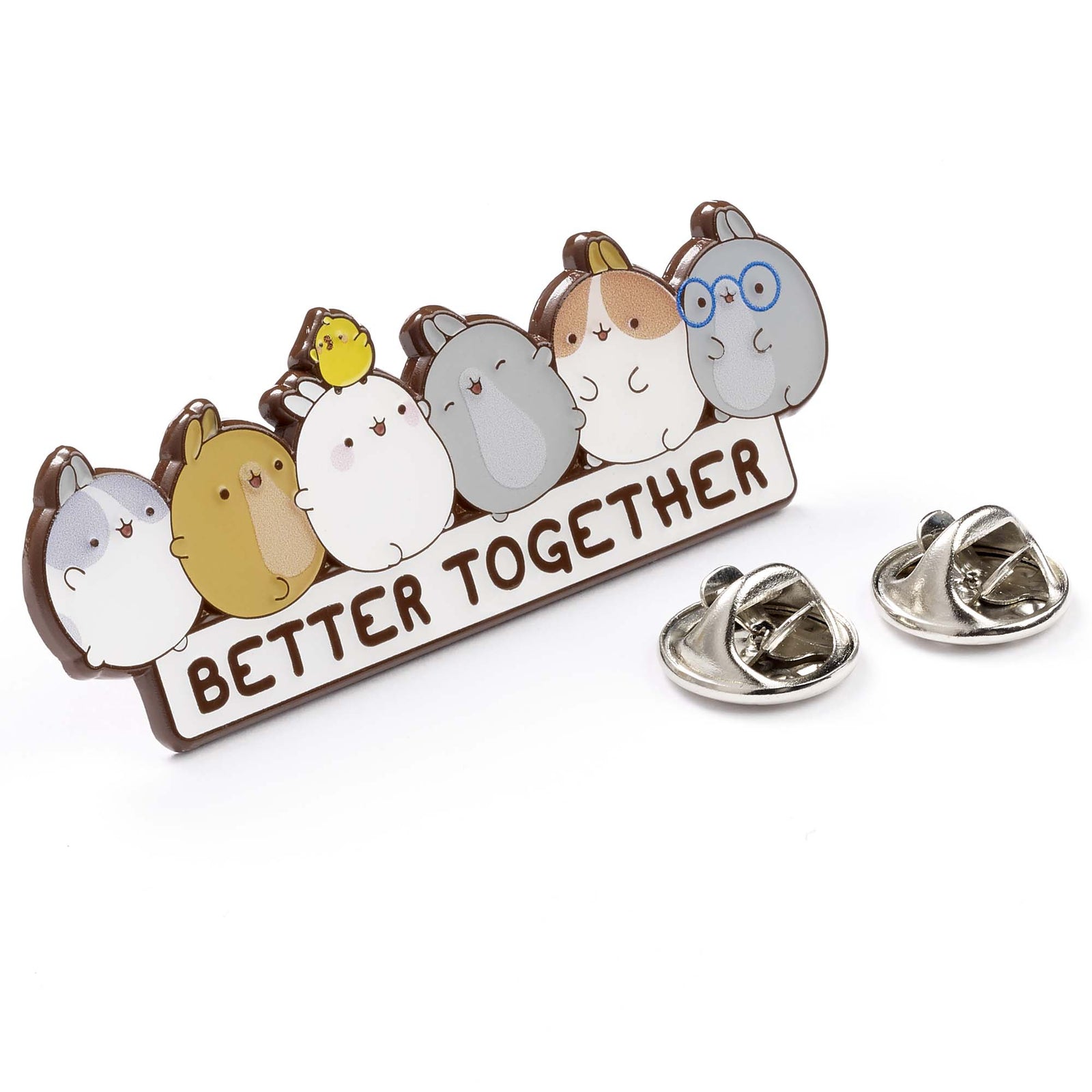 Molang Better Together Pin Badge MLPB0130