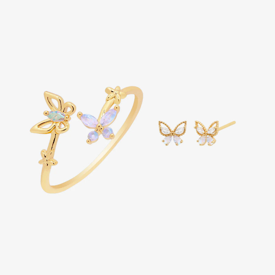 Moonstone Set In Gold