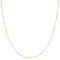 Gold Mini Bead Station Necklace N066-02G
