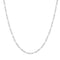 Silver Paper Clip Chain Necklace N067-04H