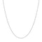 Silver Box Chain Necklace N068-02H