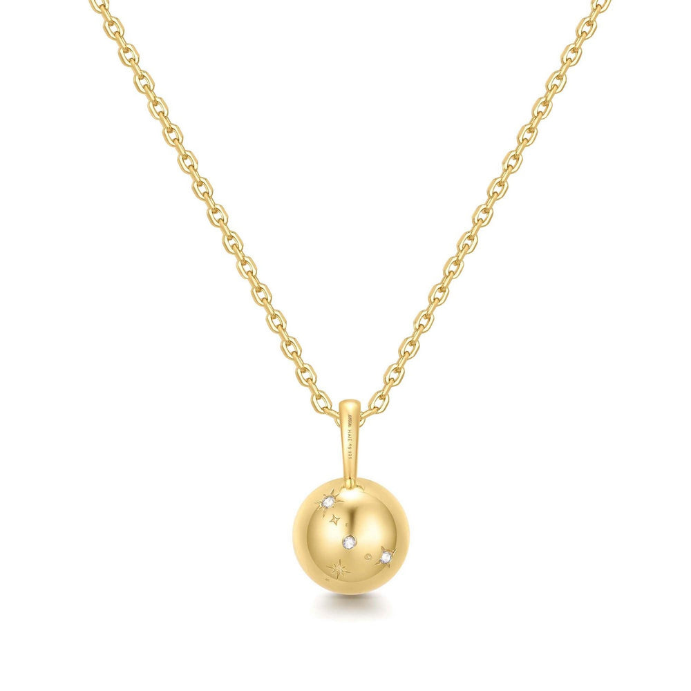 Gold Mother of Pearl Pendant Necklace N068-04G-MP