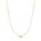 Gold Toi & Moi Necklace N071-02G