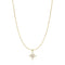 Gold Sparkling Nova Star Necklace N071-05G