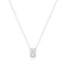 Ania Haie Silver Puffed Rivulet Pavé Necklace N072-03H