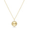 Ania Haie Gold Diamond-Cut Sunny Disc Necklace N072-04G