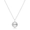 Ania Haie Silver Shell Pearl & Bezel-Set Sparkle Bracelet B075-01H