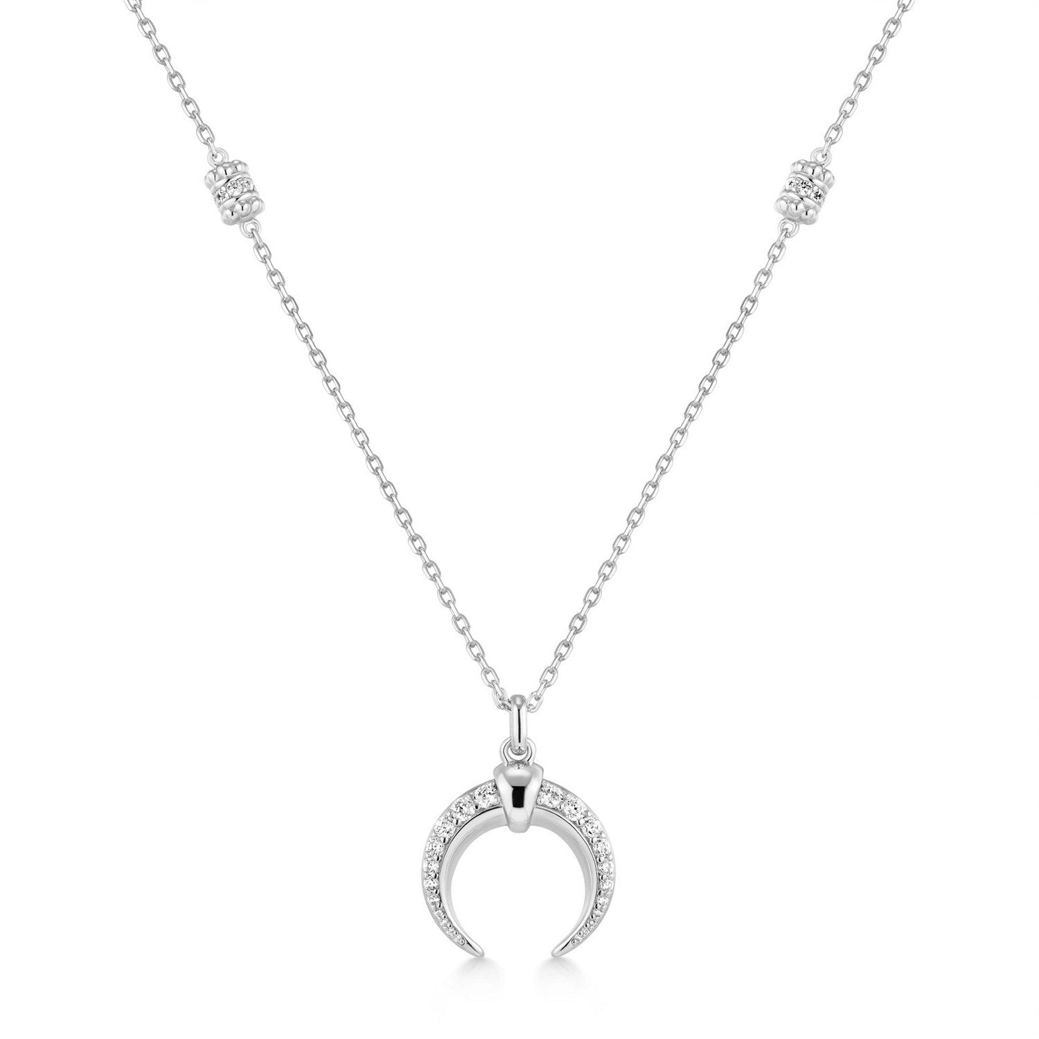 Ania Haie Silver Reversible Horn Necklace N072-08H