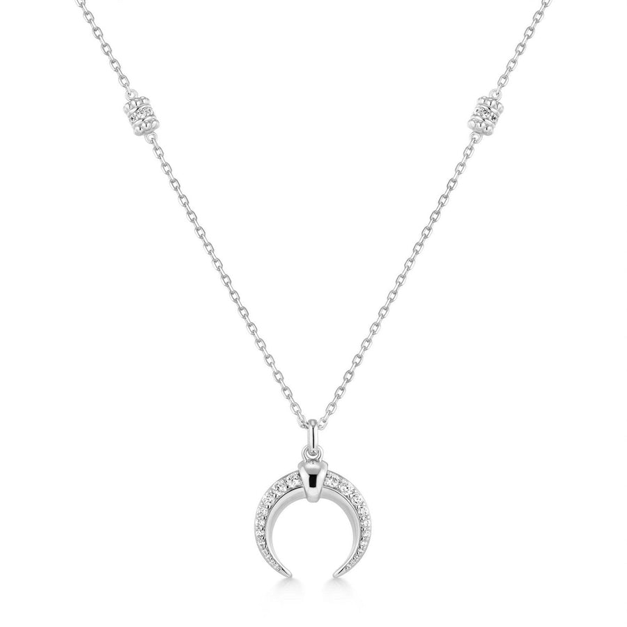 Ania Haie Silver Reversible Horn Necklace N072-08H