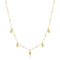 Ania Haie Gold Leaf Station Necklace N073-06G
