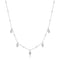 Ania Haie Silver Shell Pearl & Bezel-Set Sparkle Bracelet B075-01H