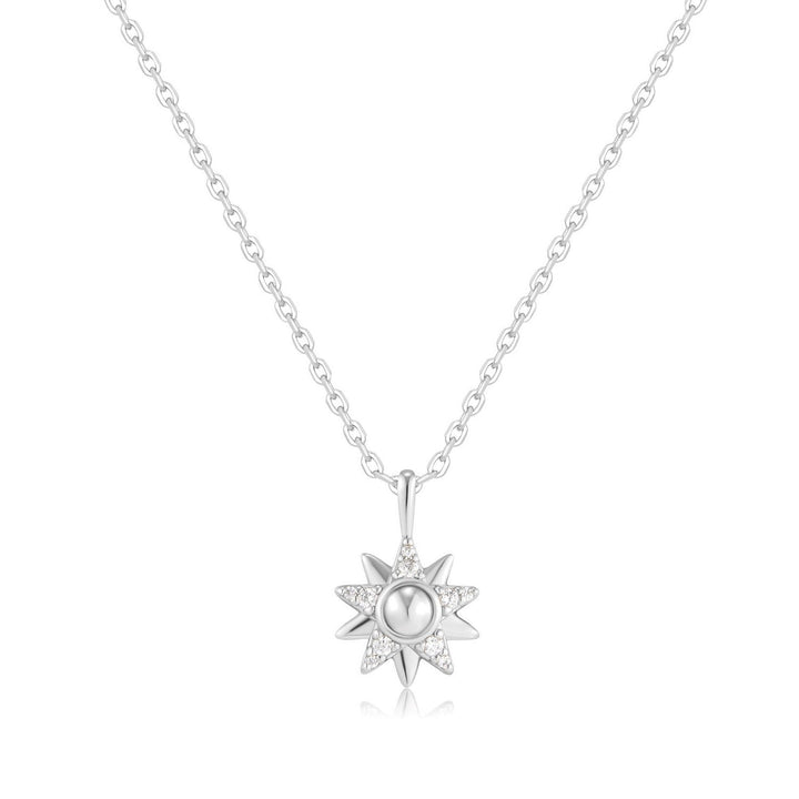 Ania Haie Silver Sunburst Necklace N074-03H