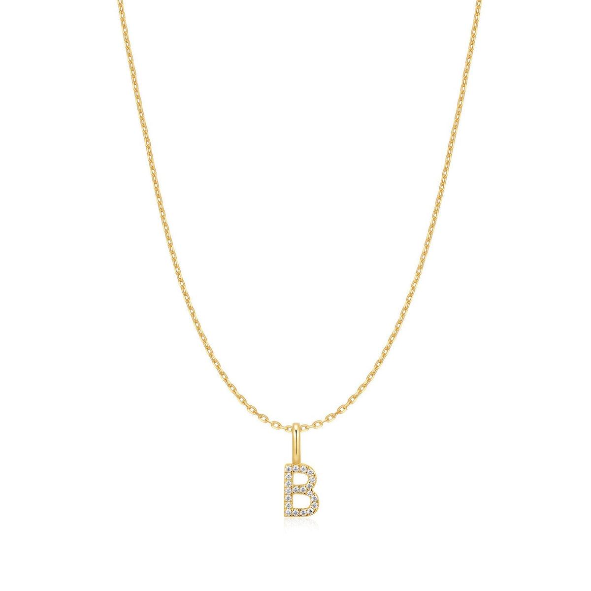 Ania Haie Gold Letter B Initial Necklace N074-10G