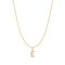Ania Haie Gold Letter E Initial Necklace N074-13G