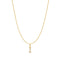 Ania Haie Gold Letter I Initial Necklace N074-17G
