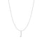 Ania Haie Silver Letter J Initial Necklace N074-18H