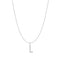 Ania Haie Silver Letter L Initial Necklace N074-20H