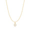 Ania Haie Gold Letter O Initial Necklace N074-23G