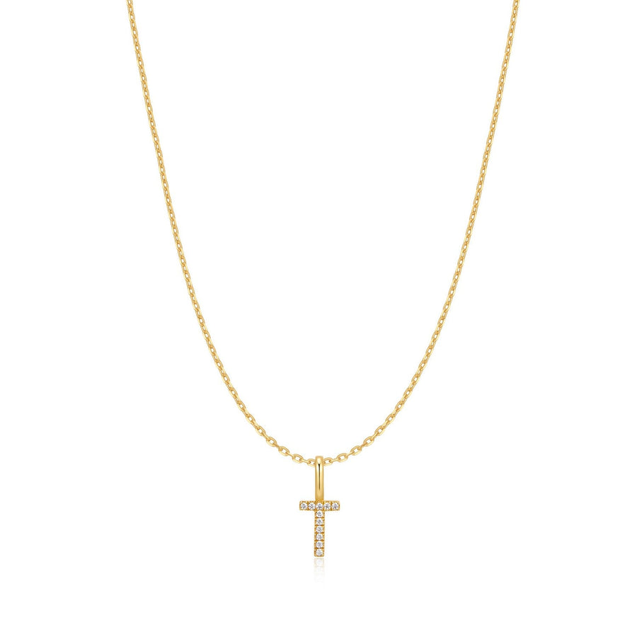 Ania Haie Gold Letter T Initial Necklace N074-28G