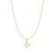 Ania Haie Gold Letter U Initial Necklace N074-29G