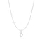 Ania Haie Silver Letter U Initial Necklace N074-29H