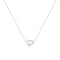 Ania Haie Wanderer Silver Organic Dome Pebble Necklace N076-01H