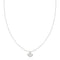 Ania Haie Wanderer Silver Bezel Organic Pebble Necklace N076-03H