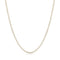 Ania Haie Wanderer Gold Half-Bezel Round Tennis Necklace N076-16G