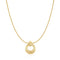 Ania Haie Swan Lake Gold Open Circle Necklace N077-04G
