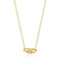 Ania Haie Fluid Light Gold Interlocked Necklace N078-07G
